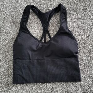 PINK Black Sports Bra